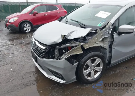 2018 Honda Odyssey Ex-L from USA, damaged, VIN 5FNRL6H71JB032431